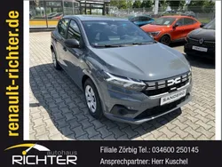 Grau Neu 2024 Dacia Sandero Essentiel Kleinwagen | 16.075 € (Guter Preis)