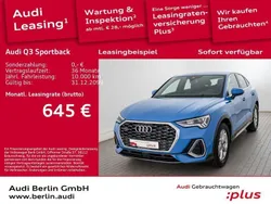 Turboblau Gebraucht 2022 Audi Q3 Sportback S-Line SUV | 42.900 € (Guter Preis)