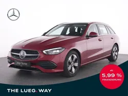 Rot manufaktur patagonienrot b Gebraucht 2023 Mercedes C220 Avantgarde Kombi | 39.885 € (Fairer Preis)