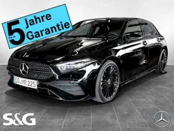 Metalliclack kosmosschwarz Gebraucht 2024 Mercedes A220 AMG Limousine | 40.999 € (Etwas zu teuer)