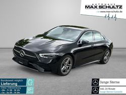 Unilack nachtschwarz Gebraucht 2024 Mercedes CLA200 AMG line Coupé | 37.680 € (Fairer Preis)
