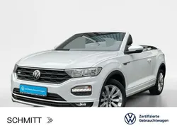 Weiß Gebraucht 2020 VW T-Roc Cabriolet R-line Cabrio | 24.699 € (Guter Preis)