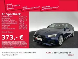 Blau Gebraucht 2022 Audi A5 Sportback S-Line Limousine | 41.878 € (Teuer)