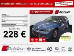 Anemonenblau metallic Gebraucht 2024 VW Golf VIII Goal Kombi | 27.949 € (Guter Preis)