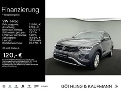 Indiumgrau metallic Gebraucht 2024 VW T-Roc Life SUV | 21.990 € (Guter Preis)