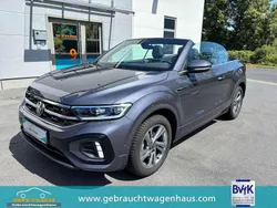 Grau Gebraucht 2024 VW T-Roc Cabriolet R-line Cabrio | 33.900 € (Fairer Preis)