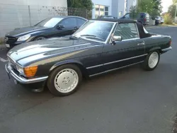 Blauschwarz metallic Gebraucht 1987 Mercedes SL500 Cabrio | 38.500 €