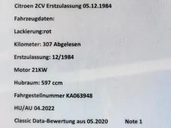 Rot Gebraucht 2022 Citroën 2CV Kleinwagen | 16.500 €