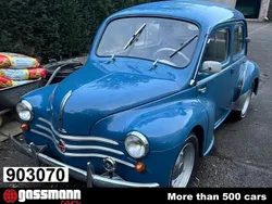 Blau Gebraucht 1956 Renault 4CV Limousine | 16.000 €