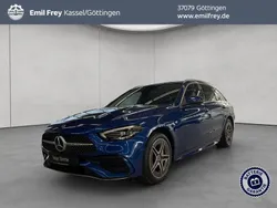 Spektralblau metallic Gebraucht 2024 Mercedes C300e Advanced Kombi | 43.400 € (Guter Preis)