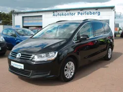 Schwarz Gebraucht 2017 VW Sharan Comfortline Van / Kleinbus | 13.999 € (Fairer Preis)