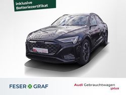 Mythosschwarz metallic Gebraucht 2023 Audi Q8 Sportback e-tron S-Line SUV | 48.980 € (Fairer Preis)