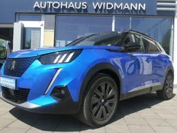 Blau Gebraucht 2021 Peugeot e-2008 GT SUV | 18.845 € (Etwas zu teuer)