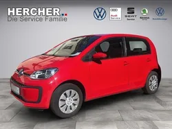 Rot Gebraucht 2021 VW up! Basis Kleinwagen | 9.890 € (Fairer Preis)