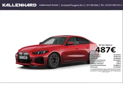 Dragon fire rot metallic Gebraucht 2025 BMW i4 M Sport Limousine | 56.525 € (Fairer Preis)