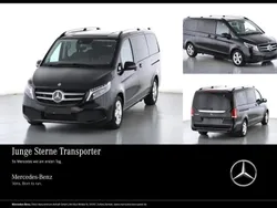 Schwarz Gebraucht 2023 Mercedes V250 Edition Van / Kleinbus | 52.410 € (Superpreis)