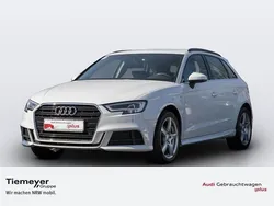 Weiß Gebraucht 2019 Audi A3 Sportback S-Line Limousine | 18.380 € (Fairer Preis)