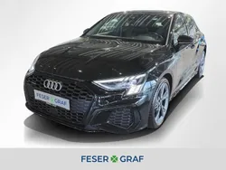 Mythosschwarz metallic Gebraucht 2023 Audi A3 Sportback Ambiente Limousine | 32.880 € (Etwas zu teuer)