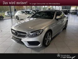 Silber Gebraucht 2016 Mercedes C180 AMG Coupé | 23.640 € (Fairer Preis)