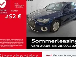 Blau Gebraucht 2024 Audi A3 Sportback Advanced Limousine | 27.990 € (Guter Preis)