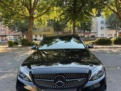 Schwarz Gebraucht 2014 Mercedes C220 AMG line Limousine | 16.799 € (Teuer)