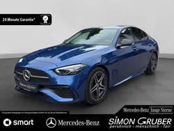 Blau Gebraucht 2024 Mercedes C220 AMG Limousine | 44.900 € (Fairer Preis)