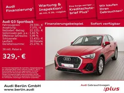 Tangorot metallic Gebraucht 2021 Audi Q3 Sportback Advanced SUV | 29.500 € (Fairer Preis)