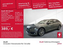 Chronosgrau metallic Gebraucht 2022 Audi A6 Sport Kombi | 40.980 € (Teuer)