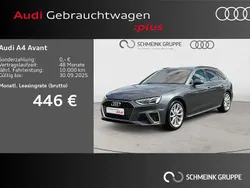 Daytonagrau perleffekt Gebraucht 2024 Audi A4 S-Line Kombi | 40.480 € (Teuer)