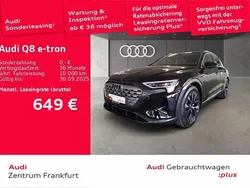 Mythosschwarz metallic Gebraucht 2024 Audi Q8 e-tron Advanced Plus SUV | 66.850 € (Teuer)