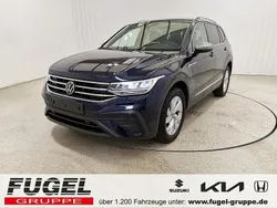 Atlantic blue metallic Gebraucht 2022 VW Tiguan Allspace Life SUV | 29.469 € (Guter Preis)
