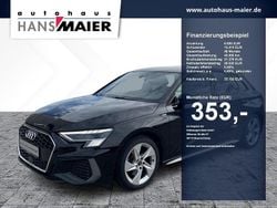 Mythosschwarz metallic Gebraucht 2022 Audi A3 S-Line Limousine | 33.150 € (Teuer)