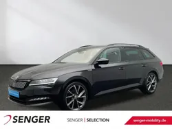 Schwarz Gebraucht 2022 Skoda Superb SportLine Kombi | 24.680 € (Guter Preis)