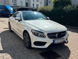 Weiß Gebraucht 2016 Mercedes C200 AMG line Coupé | 23.500 € (Teuer)