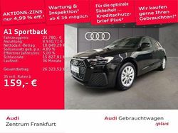 Schwarz Gebraucht 2025 Audi A1 Sportback Ambiente Kleinwagen | 23.780 € (Guter Preis)