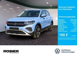 Blau / clear blue (metallic) Gebraucht 2024 VW T-Cross Style SUV | 22.770 € (Fairer Preis)