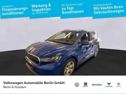 Blau Gebraucht 2021 Skoda Enyaq iV Loft SUV | 24.830 € (Guter Preis)