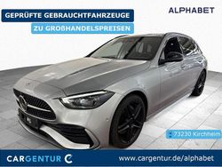 Silber Gebraucht 2022 Mercedes C220 AMG line Limousine | 29.490 € (Fairer Preis)