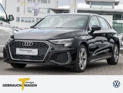 Schwarz Gebraucht 2021 Audi A3 Sportback e-tron S-Line Limousine | 23.990 € (Guter Preis)