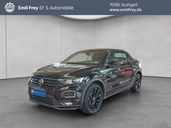 Schwarz Gebraucht 2022 VW T-Roc Cabriolet R-line Cabrio | 21.890 €