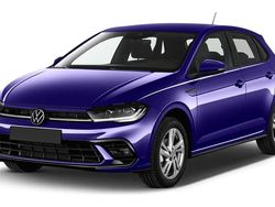 Grau (ascotgrey / schwarz) Neu 2025 VW Polo R-line Limousine | 27.990 € (Fairer Preis)