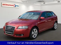 Rot Gebraucht 2007 Audi A3 Sportback Ambition Limousine | 1.599 € (Superpreis)