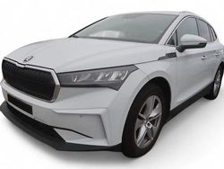 Moonweiss metallic Gebraucht 2021 Skoda Enyaq iV Loft SUV | 21.499 € (Superpreis)