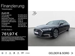 Mythosschwarz metallic Gebraucht 2021 Audi A8L Limousine | 52.880 €