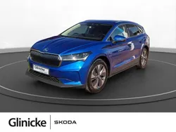 Raceblau metallic Gebraucht 2021 Skoda Enyaq iV SUV | 25.380 € (Guter Preis)