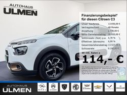 Weiss Gebraucht 2023 Citroën C3 PureTech Kleinwagen | 13.650 € (Fairer Preis)
