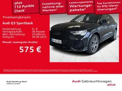 Schwarz Gebraucht 2025 Audi Q3 Sportback S-Line SUV | 47.970 € (Etwas zu teuer)