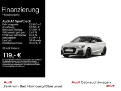 Silber Gebraucht 2024 Audi A1 Sportback Advanced Plus Kleinwagen | 22.980 € (Guter Preis)