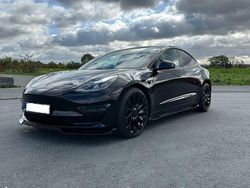 Schwarz Gebraucht 2021 Tesla Model 3 Performance Limousine | 33.999 € (Teuer)