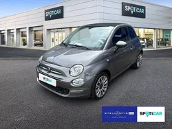 Grau Gebraucht 2021 Fiat 500C Dolcevita Cabrio | 11.885 € (Guter Preis)
